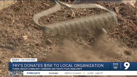 Fry's Food Stores donates $15K to local organization fighting food insecurity