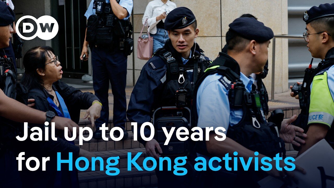 Hong Kong's high court jails 45 pro-democracy activists | DW News