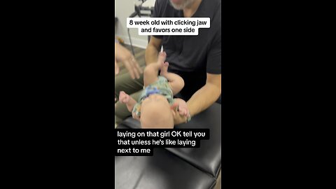 8 week old gets adjusted