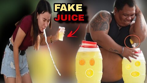 Fake Juice FUNNY Prank