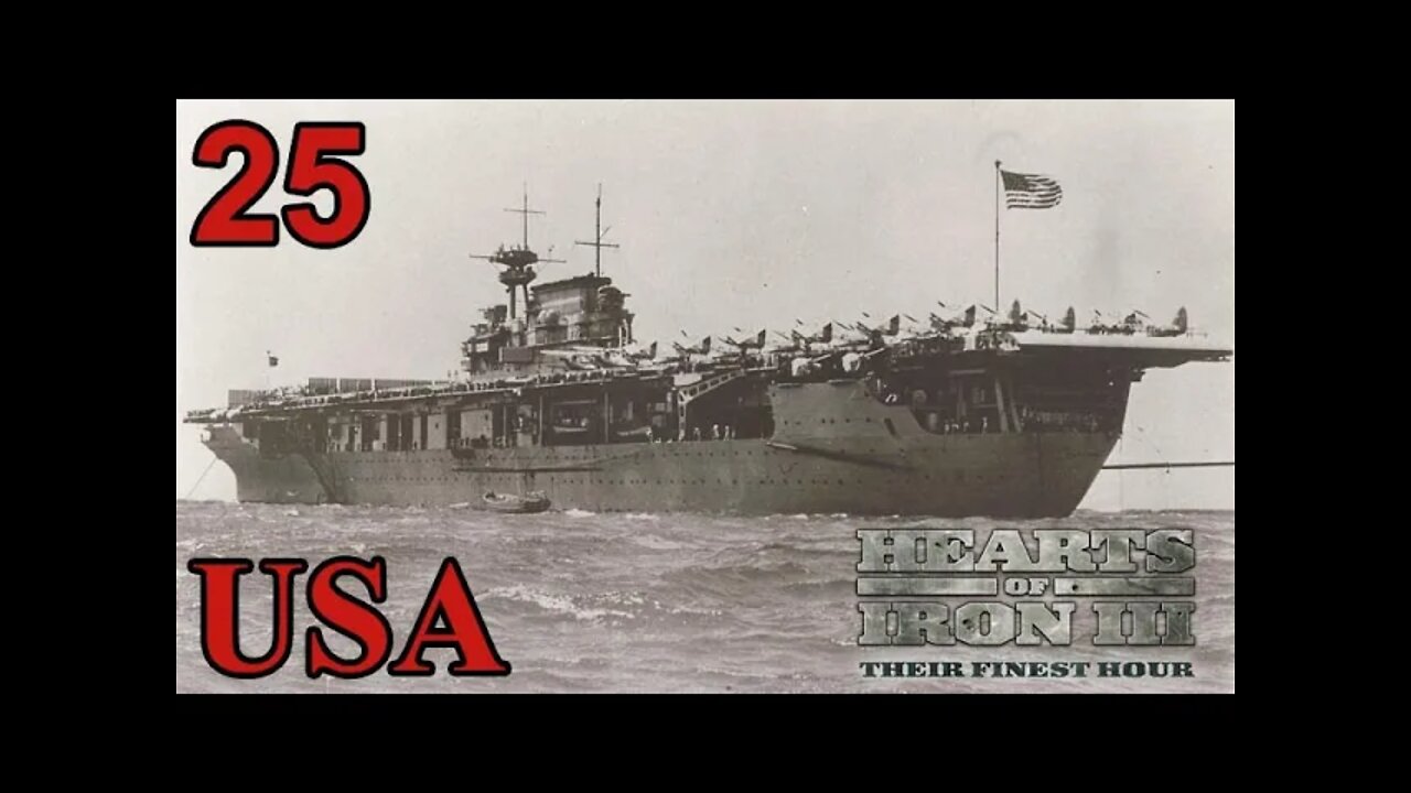 U.S.A. 25 - Black ICE 11.2 - Hearts of Iron 3 - Enterprise is Launched!