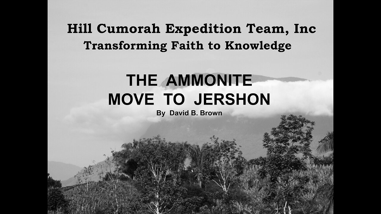 05 The Ammonite Move to Jershon