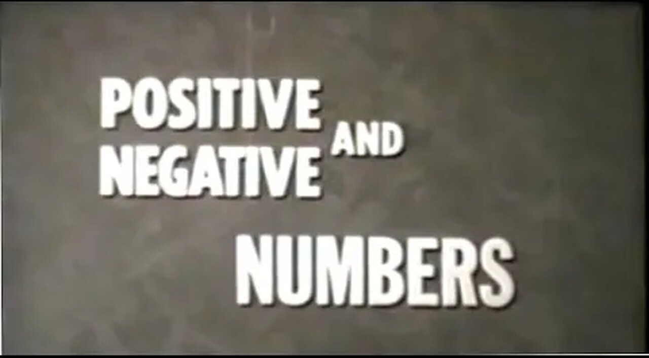 Rules for Positive and Negative Numbers