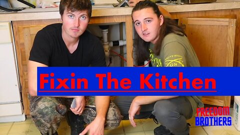 The Freedom Brothers take on the Kitchen Sink! Living Off Grid