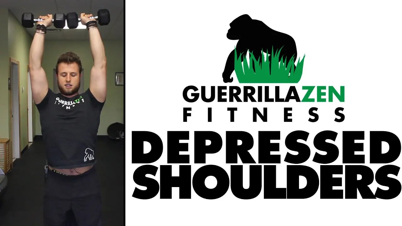 How To FIX Depressed Shoulders