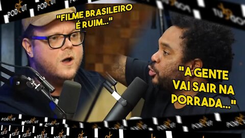 MARCELO MARROM E VINHETEIRO QUASE SAEM NA PORRADA l PODCUT