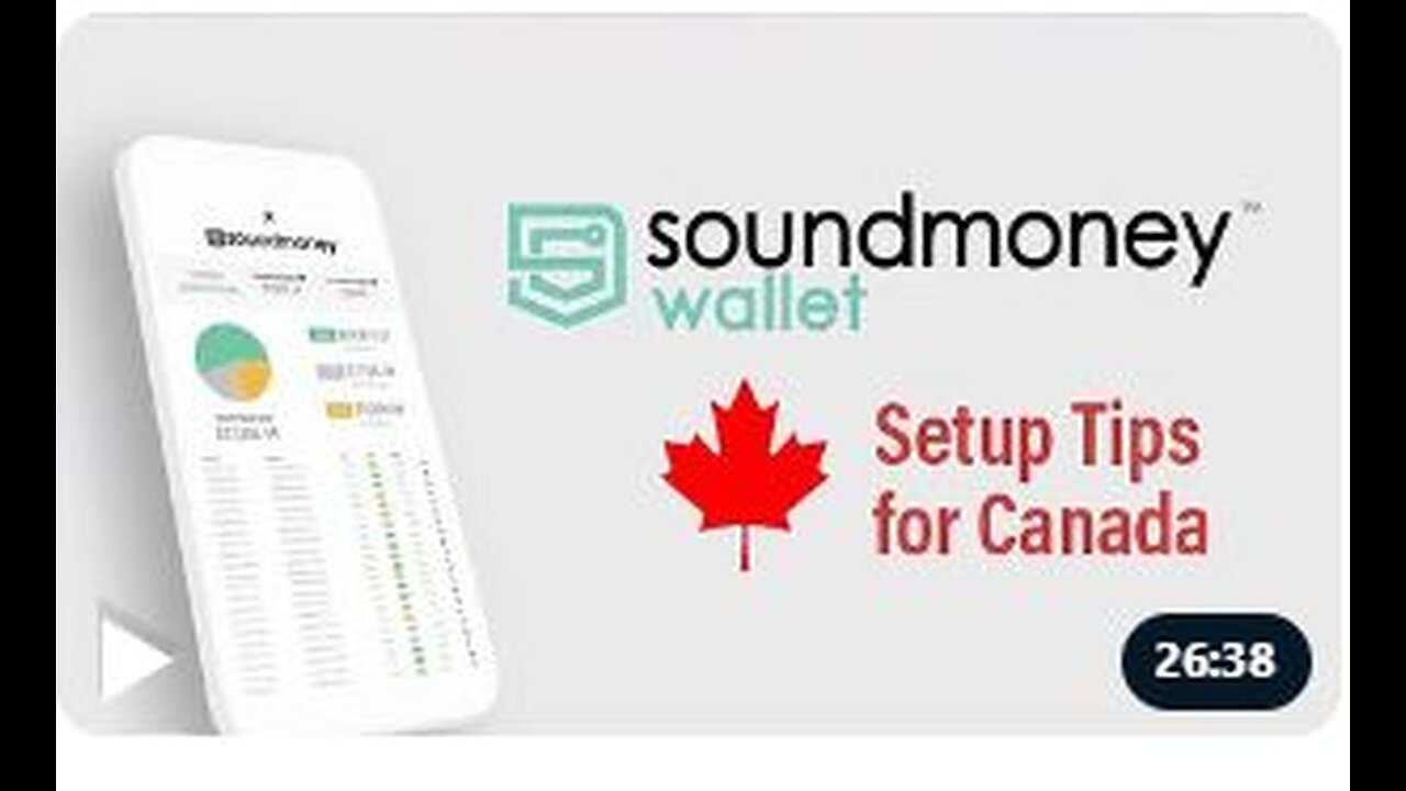 Canada and International - New Sound Money Wallet 2.0 Changes - 1/18/21