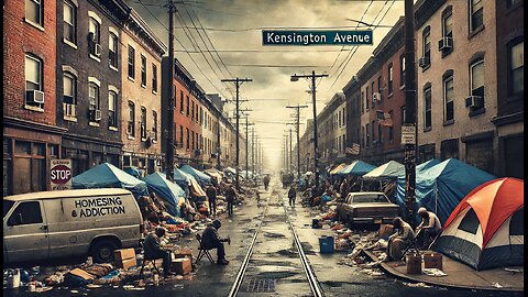 🔴Streets near Kensington Street. Philadelphia, PA🔴