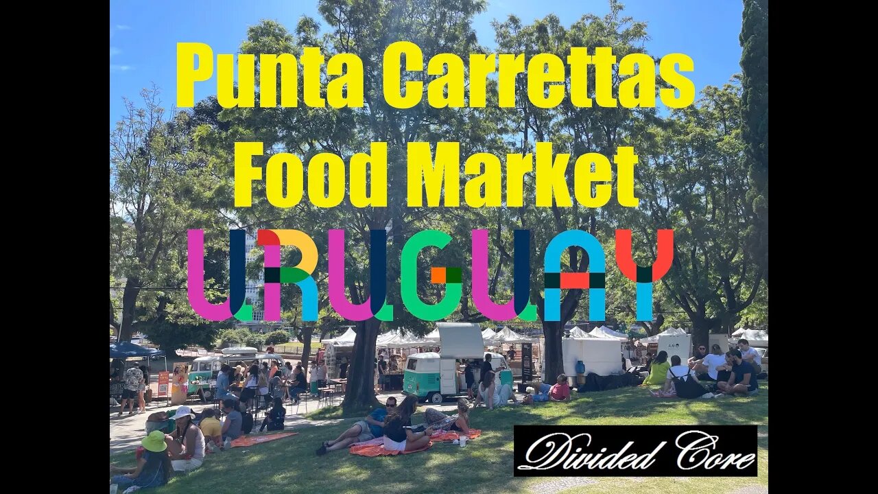 Sunday Food Market, Juan Zorrilla de San Martin Park, Punta Carretas, Montevideo, Uruguay