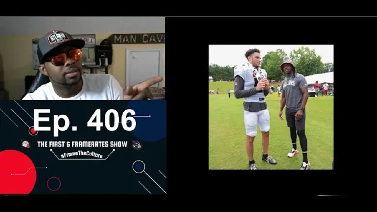 Ep. 406 Atlanta Falcons WR Drake London Working Quietly