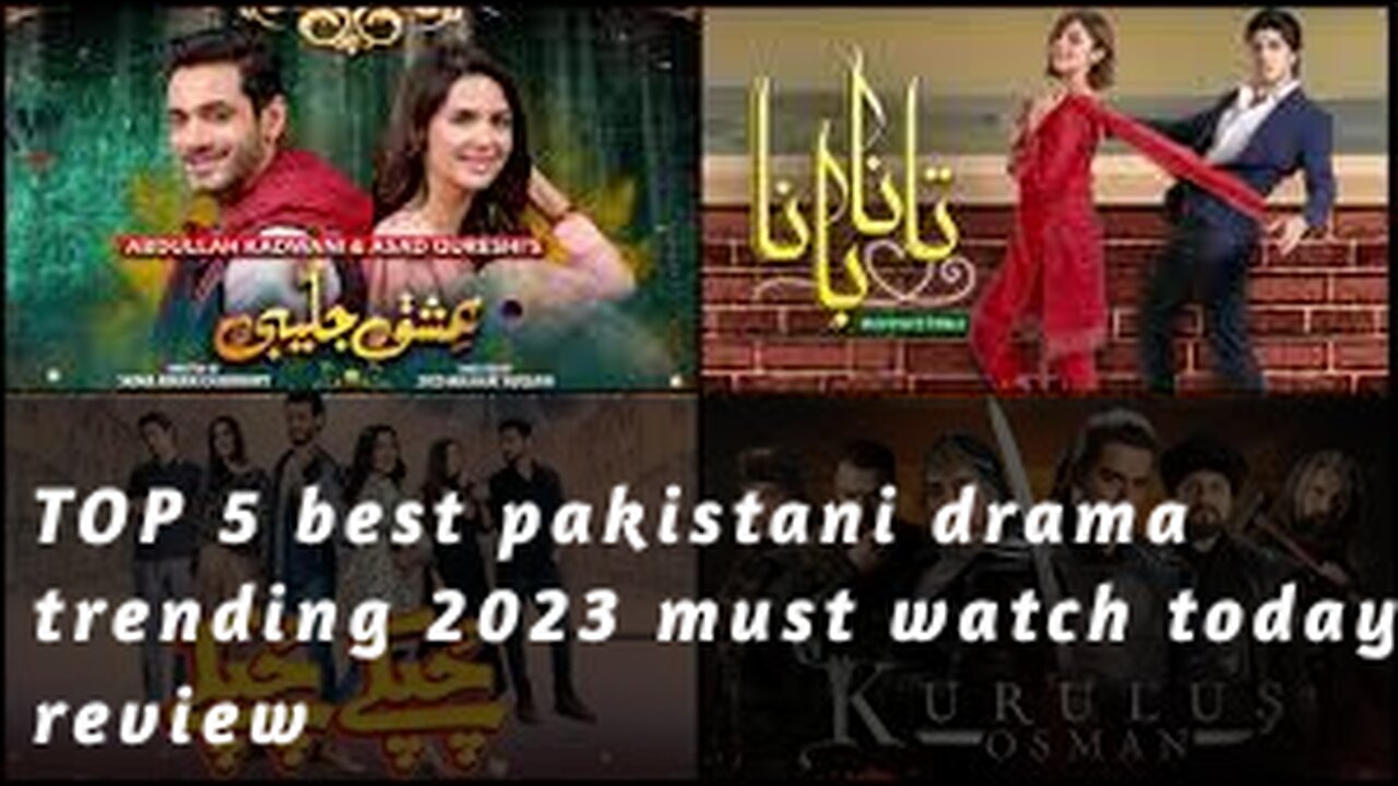 TOP 5 TRENDING PAKISTANI DRAMA 2023 | Latest pakistani drama | start from today review