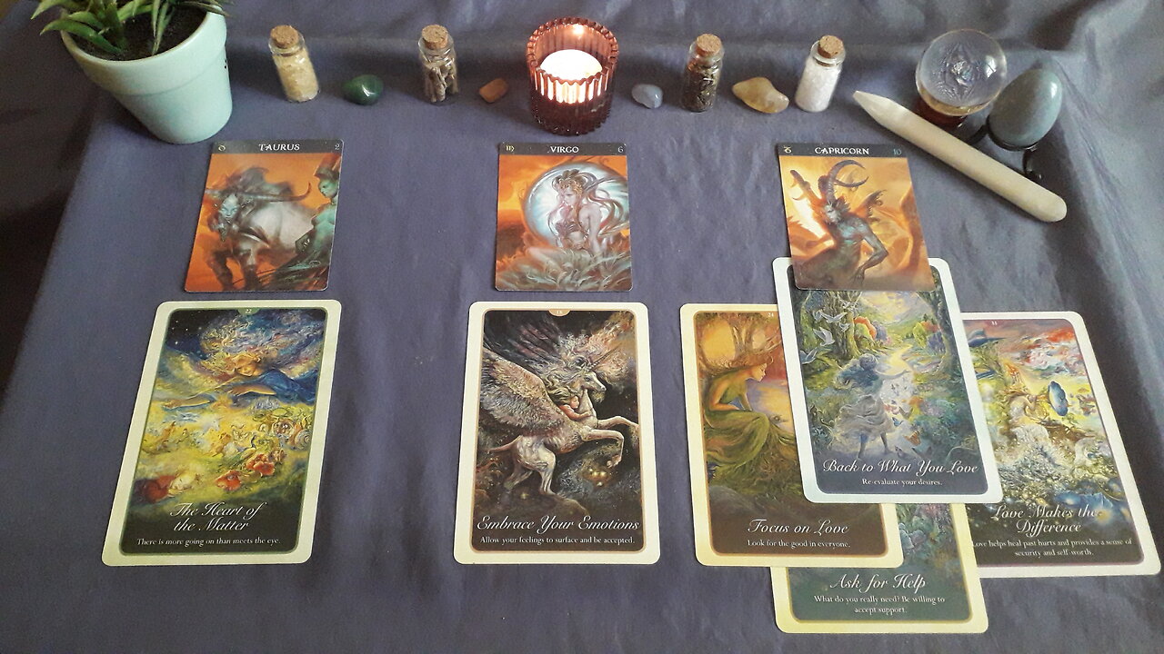 Timestamped Tarot Messages for TAURUS, VIRGO & CAPRICORN - 21-30 June 2024