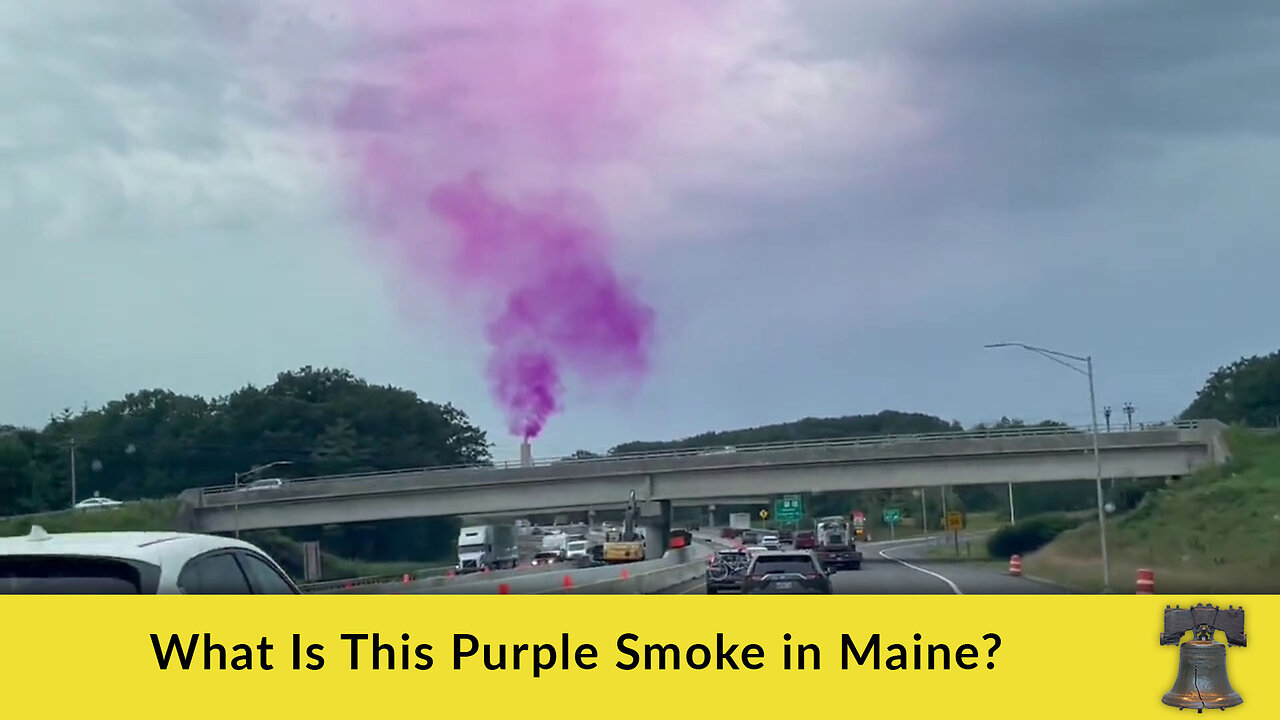 What Is This Purple Smoke in Maine?