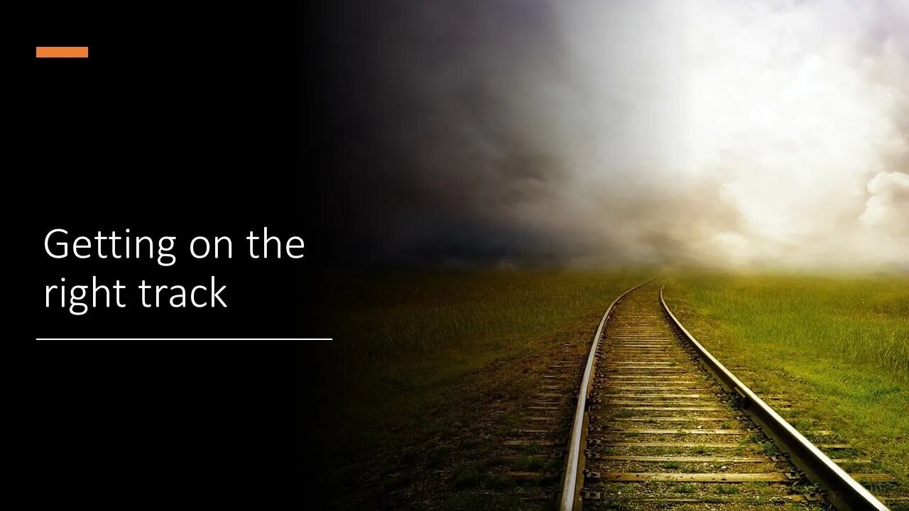 Getting On the Right Track