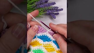 How to crochet shell stitch short video tutorial by marifu6a