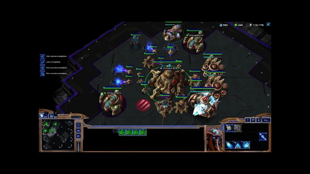 Session 2: Starcraft II (1v1 matchmaking as random) - -