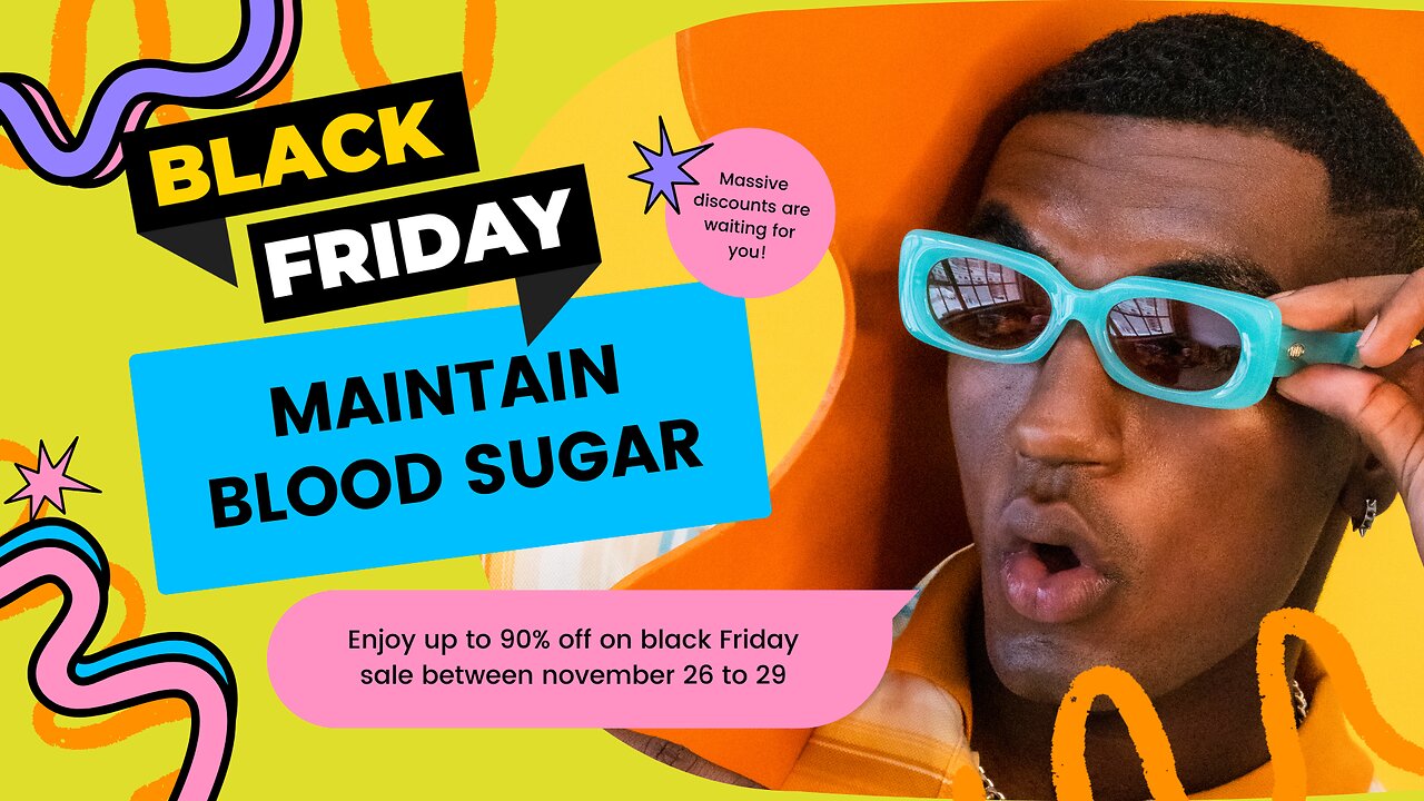 Black friday sale on Sugar Defender "Blood Sugar Naturally with Sugar Defender"