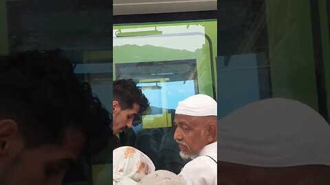 Mina: towards train | #hajj #mina #train