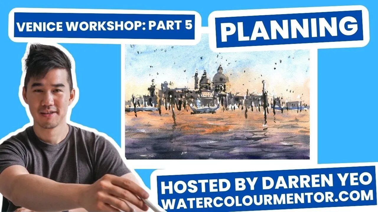 Planning and Composing Your Painting: How To SKETCH from a Reference Photo