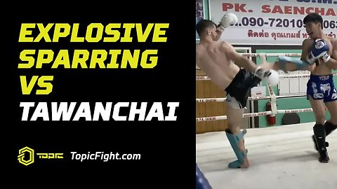 Explosive Muay Thai Technical Sparring