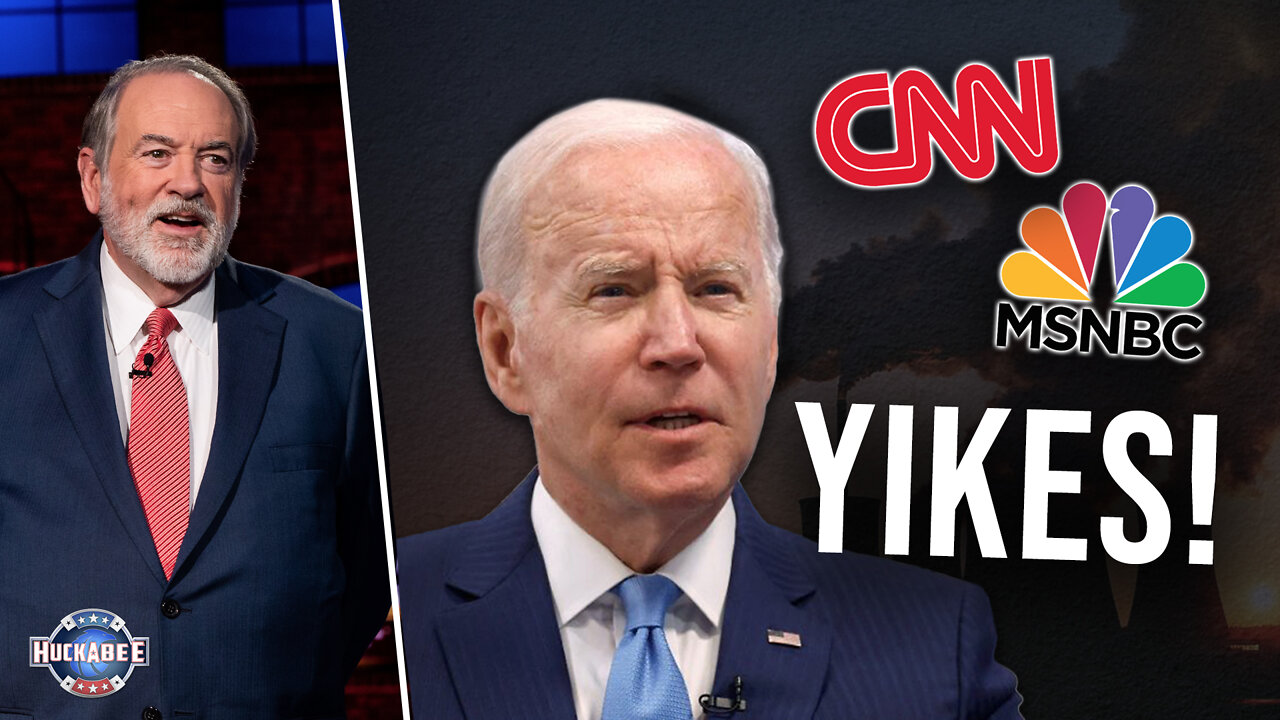 CNN and MSNBC SLAM Biden Over HORRIBLE Numbers! | FOTM | Huckabee