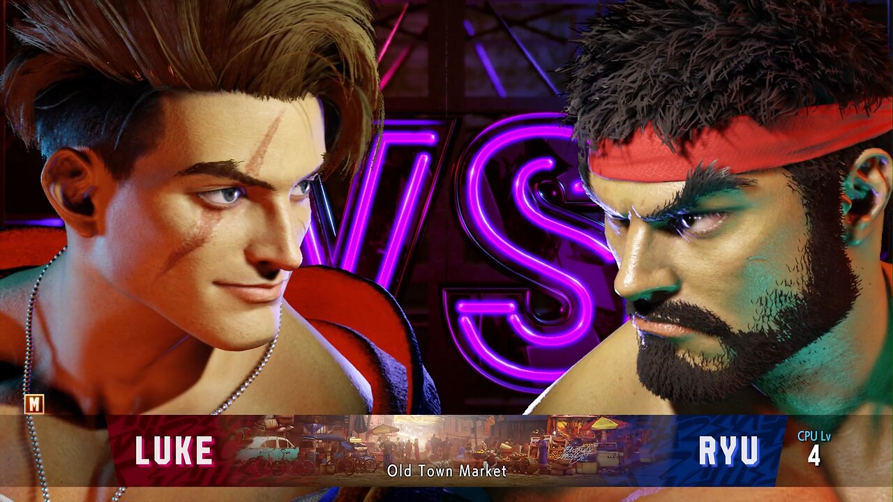 Luke VS Ryu - Street Fighter 6 - Bull Match