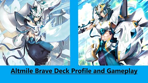 Vanguard Zero: Altmile Brave Deck Profile and Gameplay