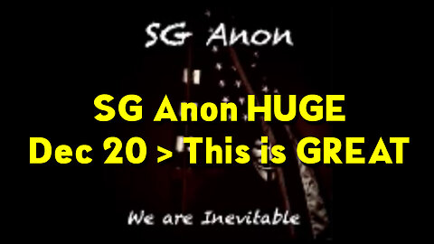 SG Anon, Juan O Savin & Derek Johnson STREAM HUGE 12.20.22 > This is GREAT