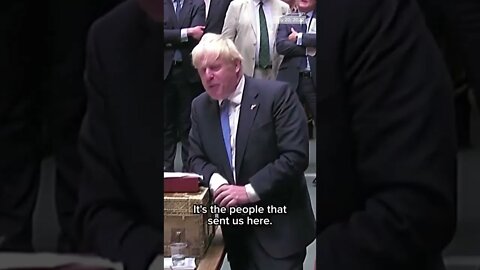 Boris Johnson delivers FINAL SPEECH as prime minister