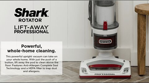 Shark NV501 Rotator Professional Lift-Away Upright Vacuum