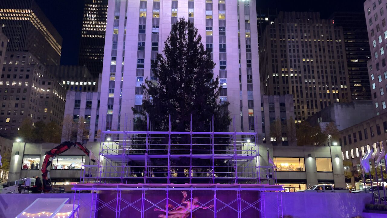 Rockefeller Center Christmas Tree Lighting 2021