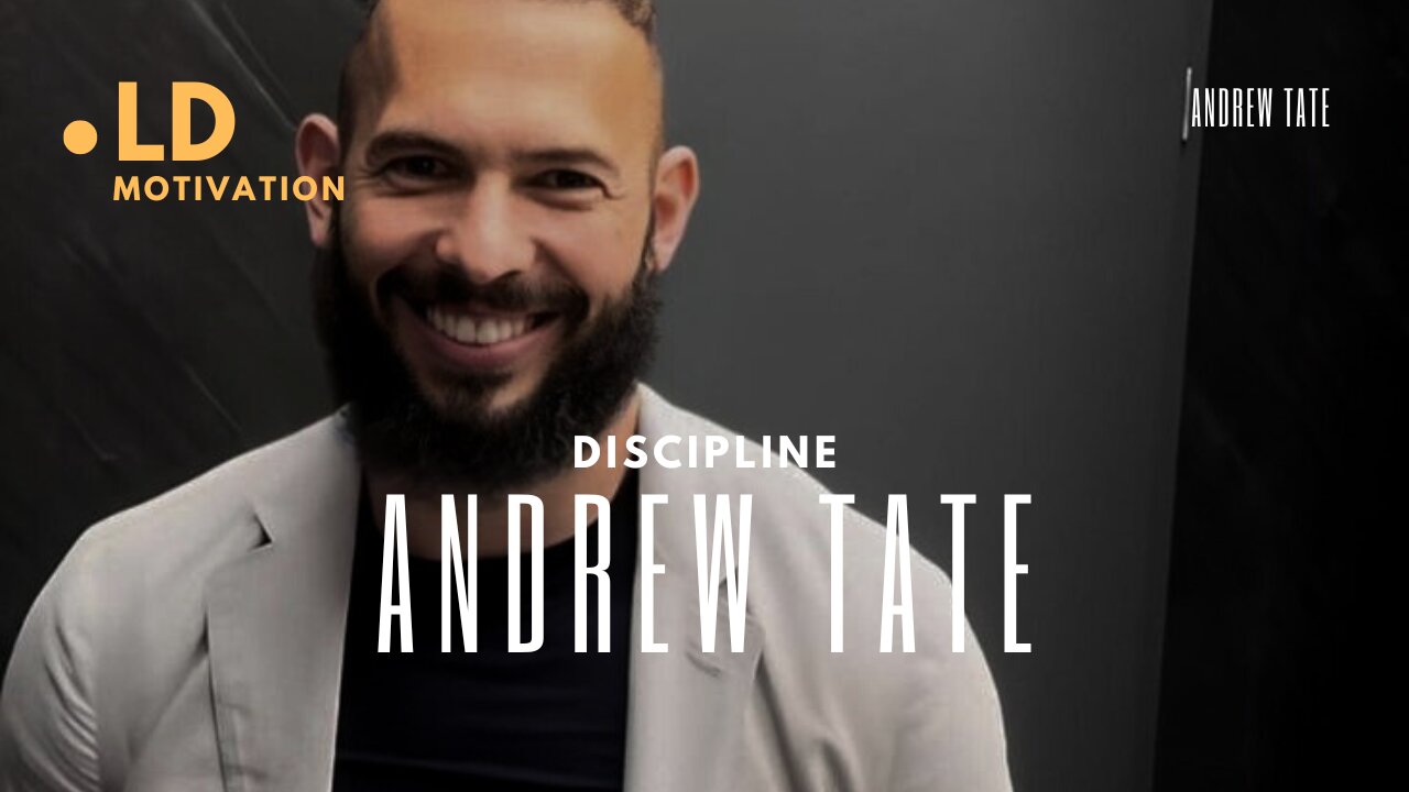 DISCIPLINE - ANDREW TATE MOTIVATIONAL SPEECH