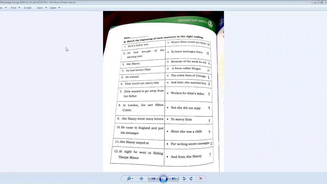 ENG A CLASS 7 15 12 20