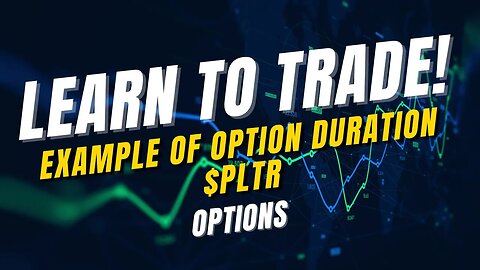 Example of Option Duration $PLTR