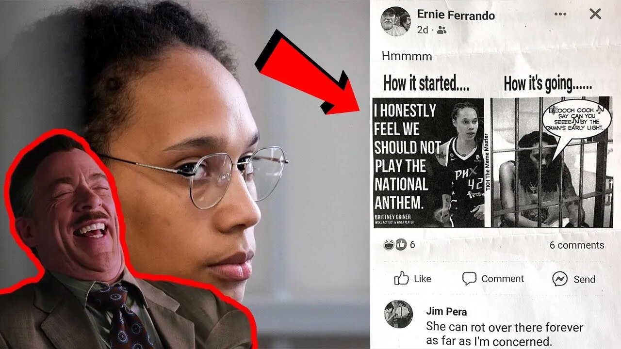 San Francisco Police ROAST Brittney Griner with EPIC meme and hopes she ROTS in Russian prison!