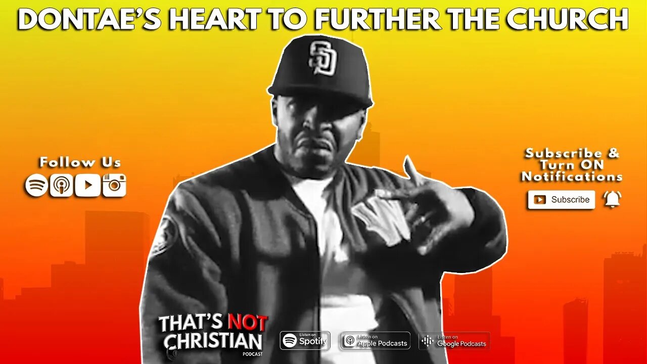 My Goal Is That Every Man Leave Here And Further The Church -DONTAE