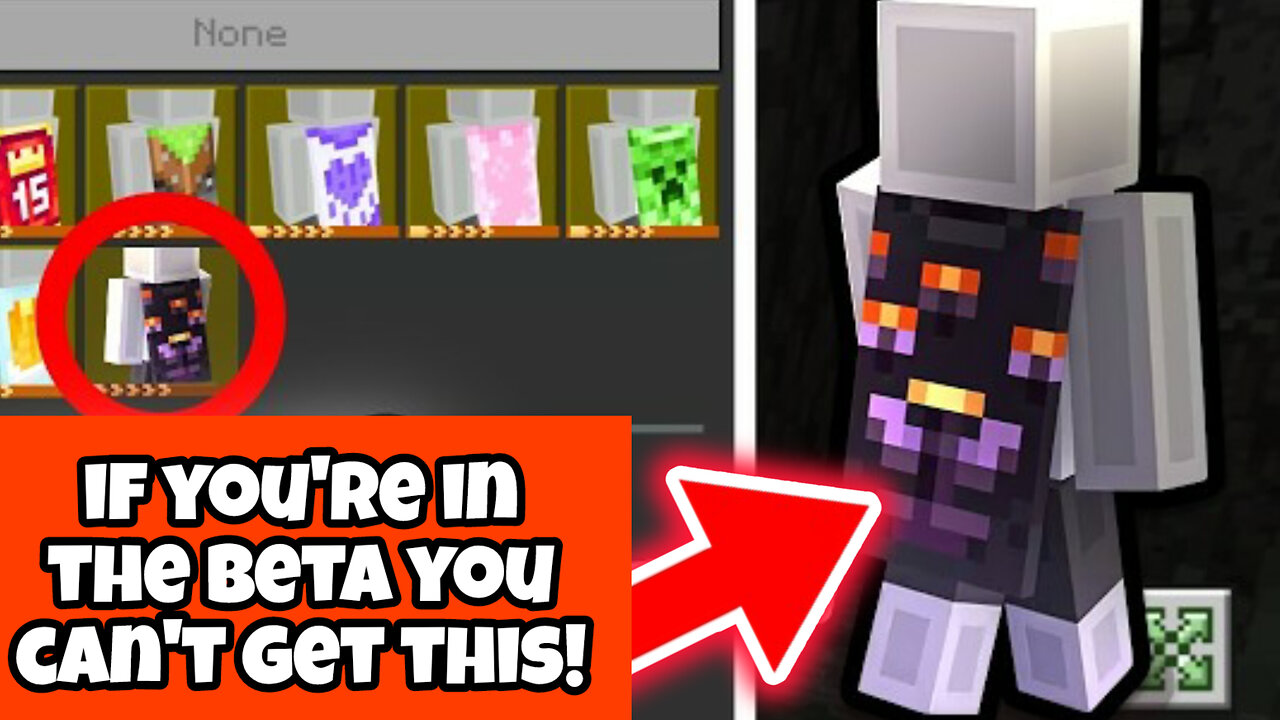 Mojang Has F*cked the Beta Player base yet again on another cape.....