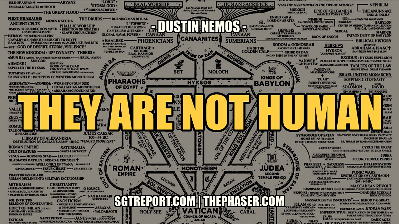 THEY ARE NOT HUMAN -- Dustin Nemos