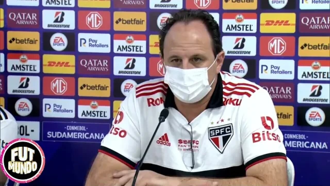 ROGÉRIO CENI FALA EM COLETIVA, PÓS DERROTA VEXATÓRIA PARA O ATLÉTICO GOIANIENSE POR 3X1, CONFIRA