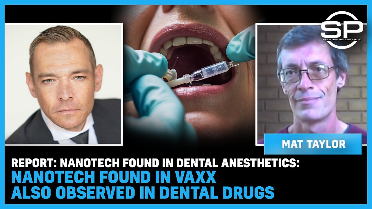 👀💉 SHOCKING! Nanotech That is Found In the Covid Shots Has Now Also Been Observed In Dental Drugs/Anesthetics