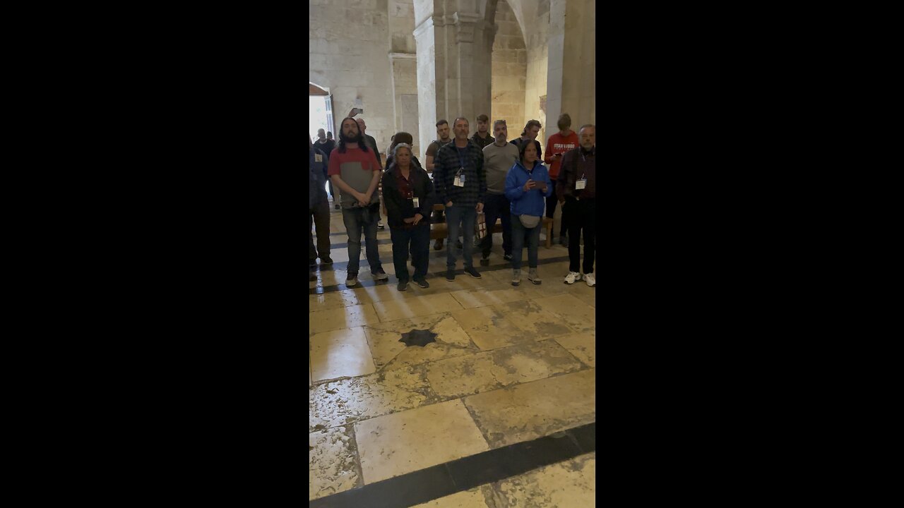 Singing at St. Anne’s Cathedral