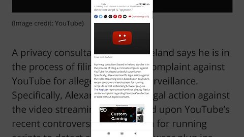 YouTube May Face Criminal Complaints in EU for Using Ad-Block Detection Scripts