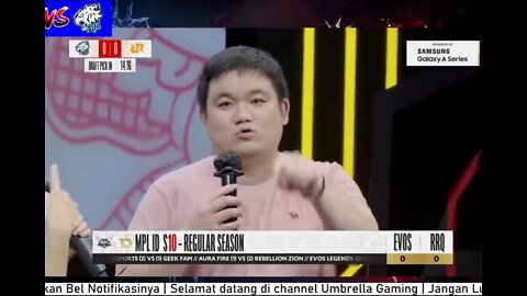 DONKEY NGAMUK - NGAMUK KARNA EVOS ANCUR!! Interview Donkey Sebelum EVOS VS RRQ MPL Season 10