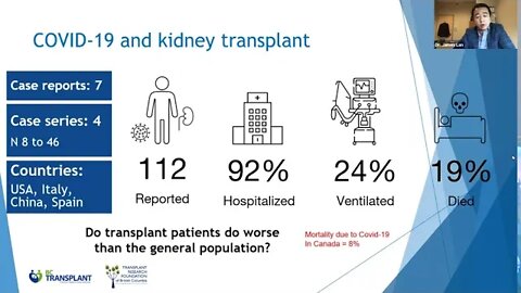 COVID 19 for Transplant Recipients Webinar July 9 2020