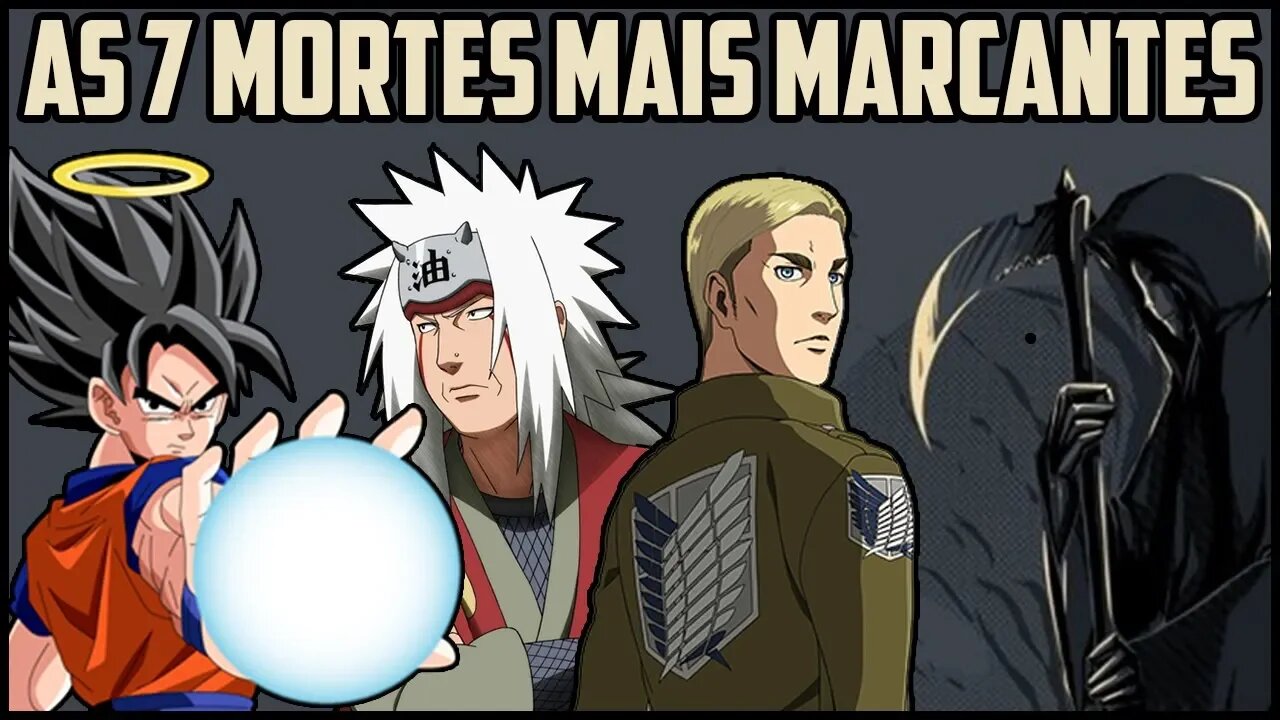 As Mortes mais marcantes dos Animes!! | TOP 7