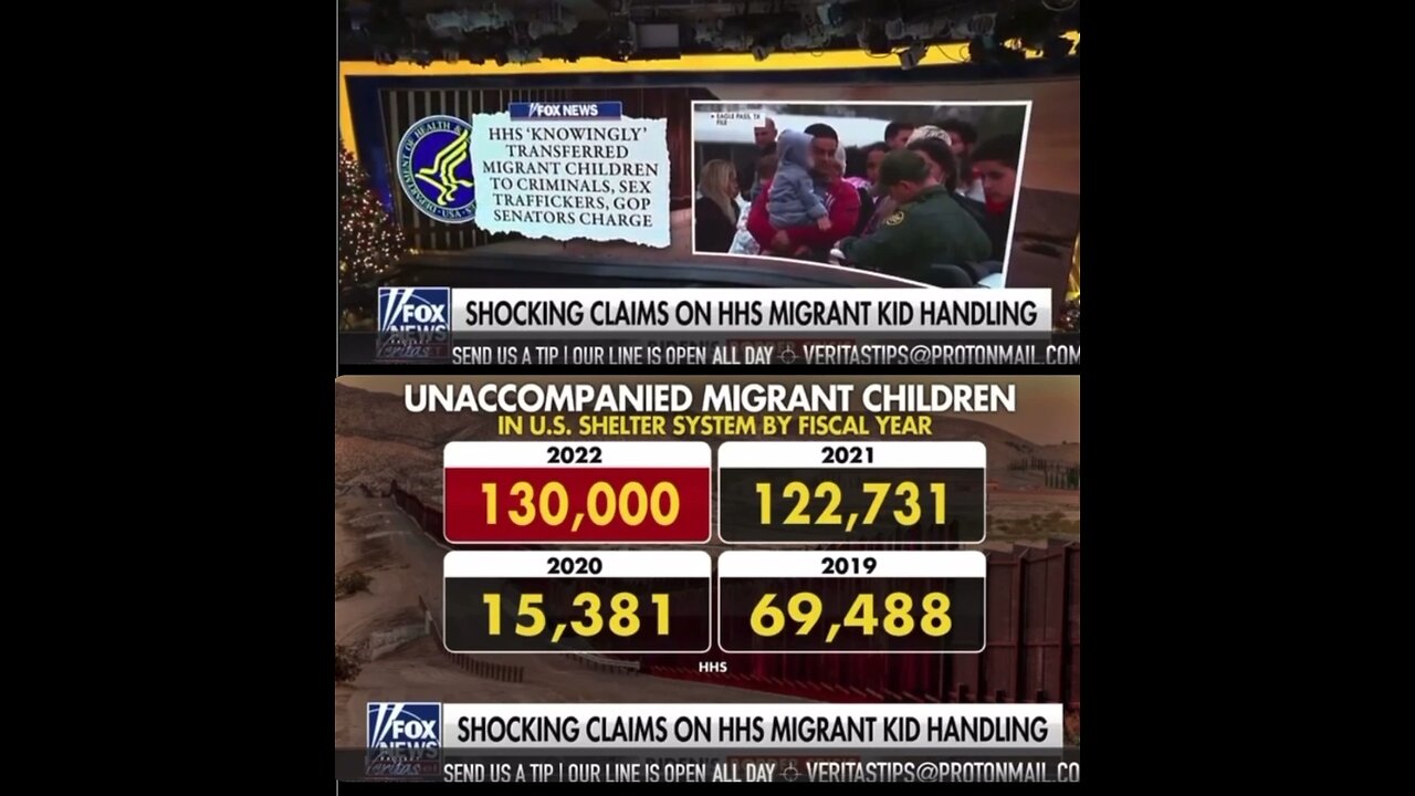 BIDENS BORDER CRISES IS A BIG CHILDSEX TRAFFICKING NETWORK