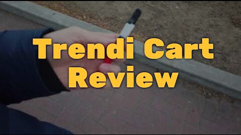 Trendi Cart Review - Strong, Real Terps, Thick Oil