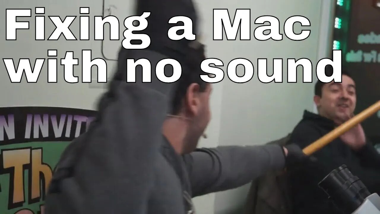 A1708 Macbook Pro has no audio: repair of logic board