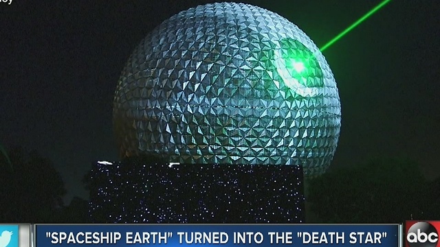 'Spaceship Earth' turned into the 'Death Star'