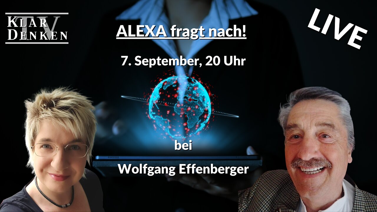 Alexa fragt nach... bei Wolfgang Effenberger, dem bekannten Experten für Geopolitik